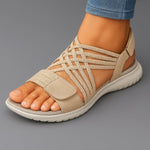 Zomer sandalen met klitteband Dames
