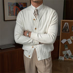 Cardigan heren met V-Hals