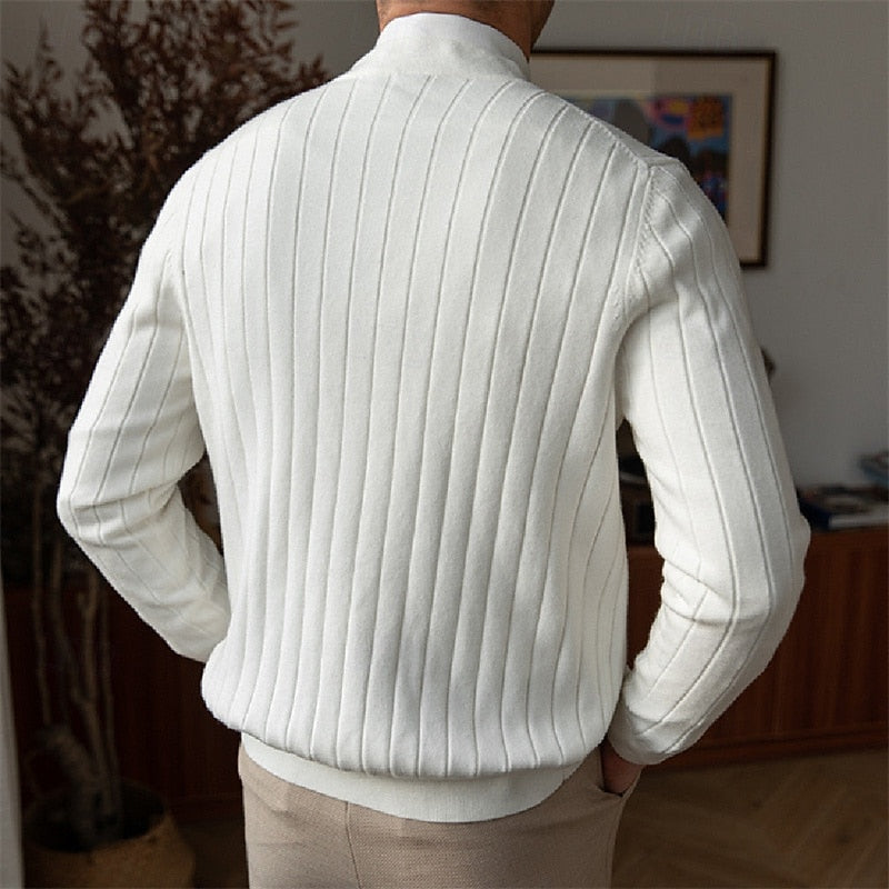 Cardigan heren met V-Hals