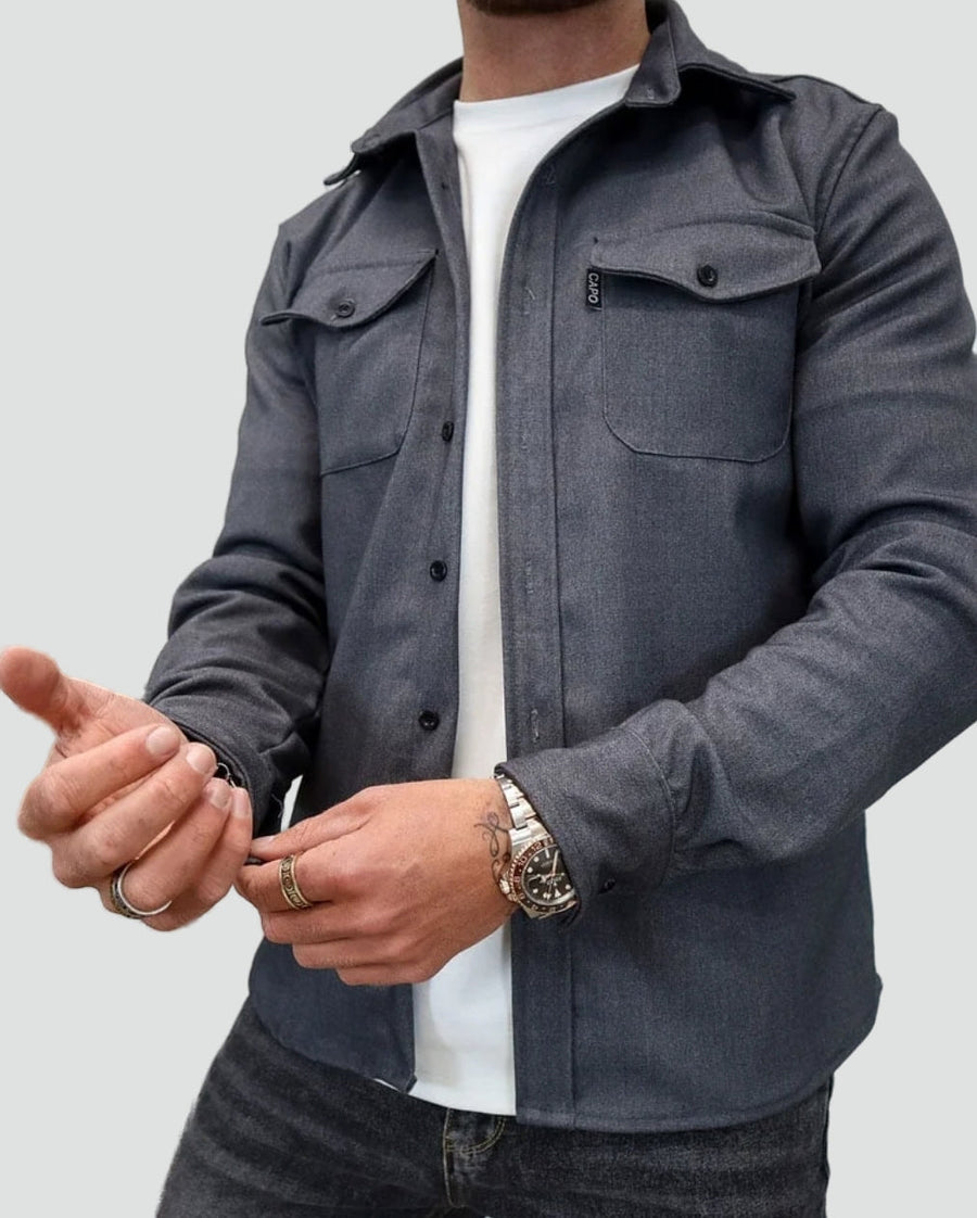 Overshirt Heren met Borstzakken