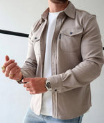 Overshirt Heren met Borstzakken