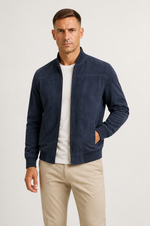 Heren Bomberjack Suede