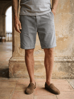 Zomer corduroy korte broek elastische taille Heren