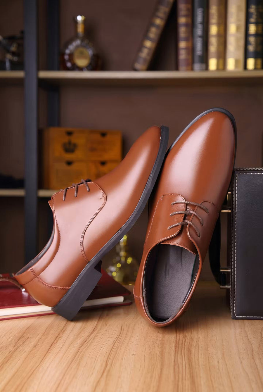 Oxford Schoenen van Leer Heren
