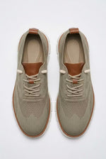 Mesh Sneakers met Veters Heren