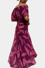 Maxi jurk met bloemenprint Dames