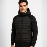 Jas Heren met Sweat mouwen en Capuchon