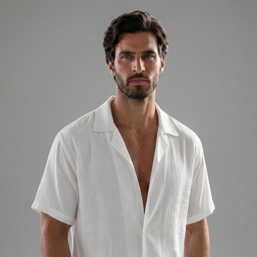 Tweedelige Zomerset met Overhemd en Short Heren