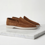 Casual suède loafers Heren