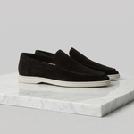 Casual suède loafers Heren