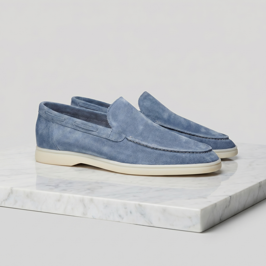 Casual suède loafers Heren