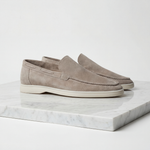 Casual suède loafers Heren