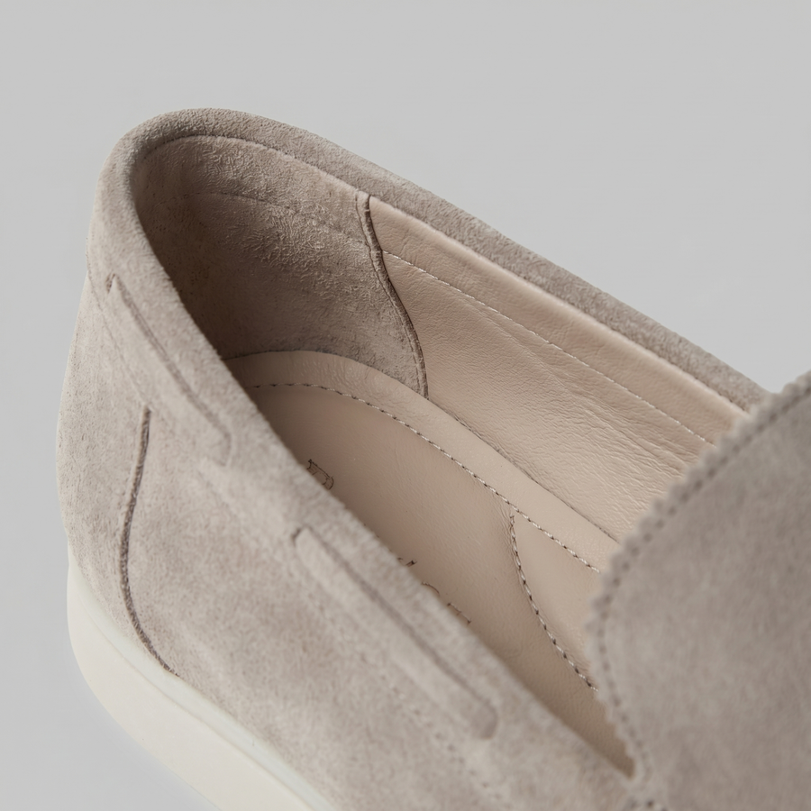 Casual suède loafers Heren