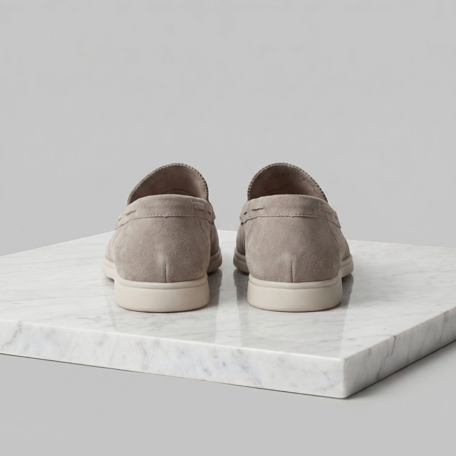 Casual suède loafers Heren