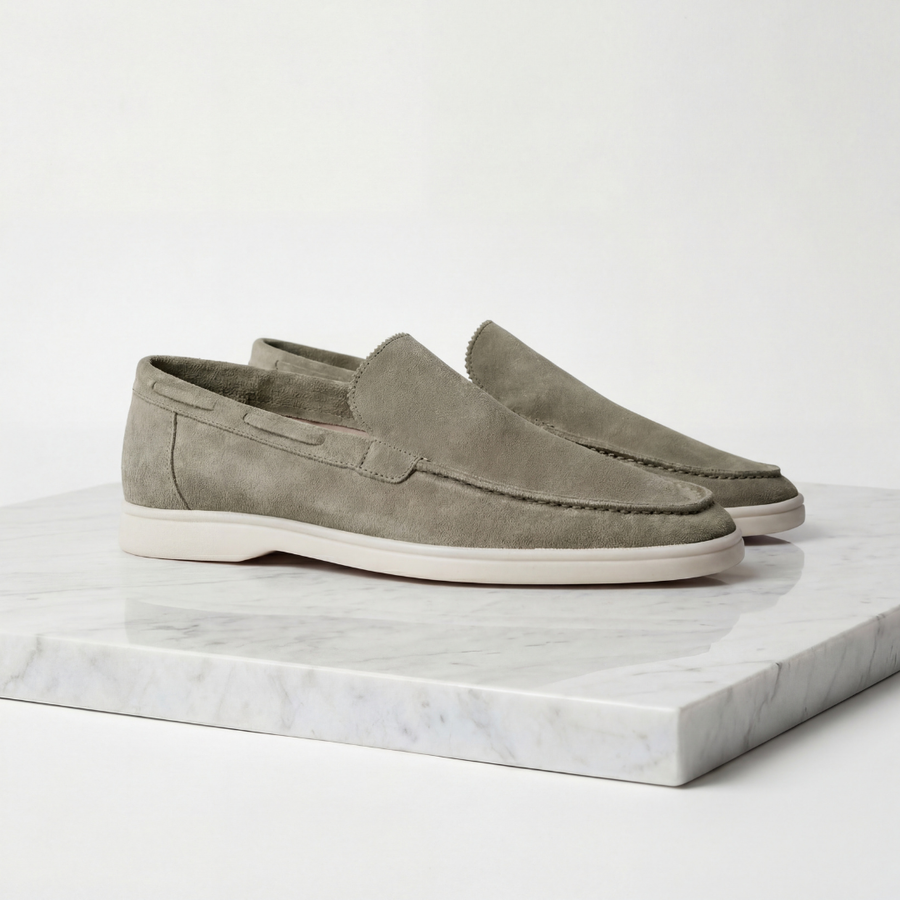 Casual suède loafers Heren