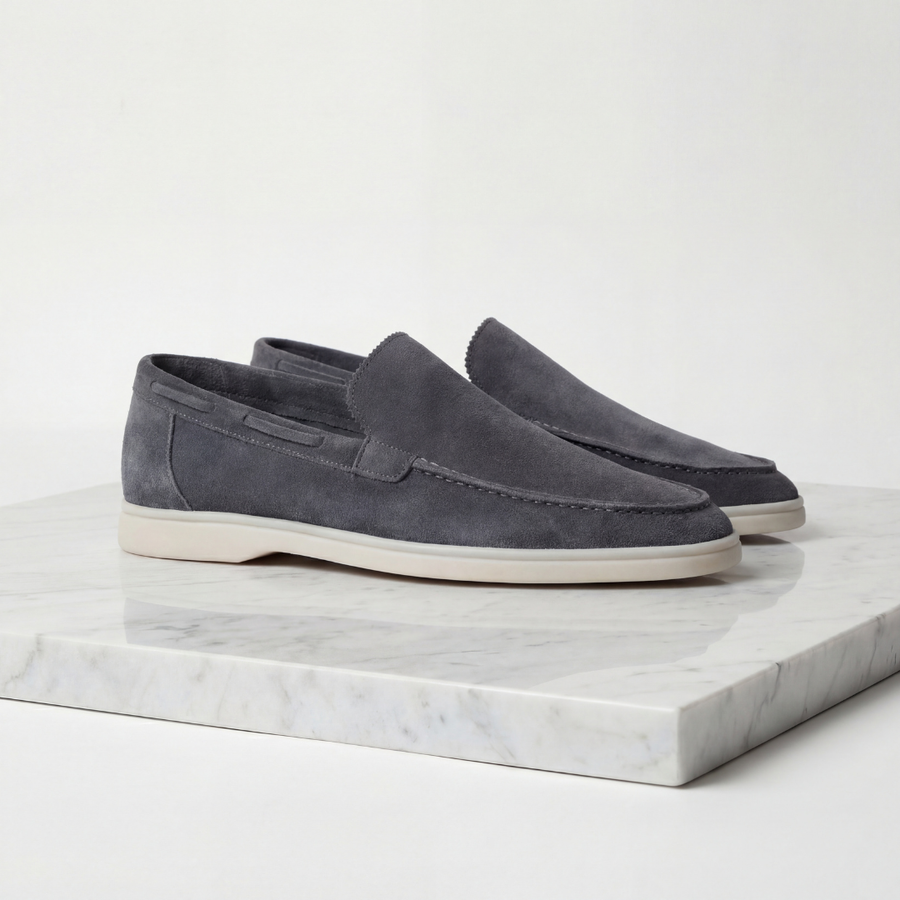 Casual suède loafers Heren