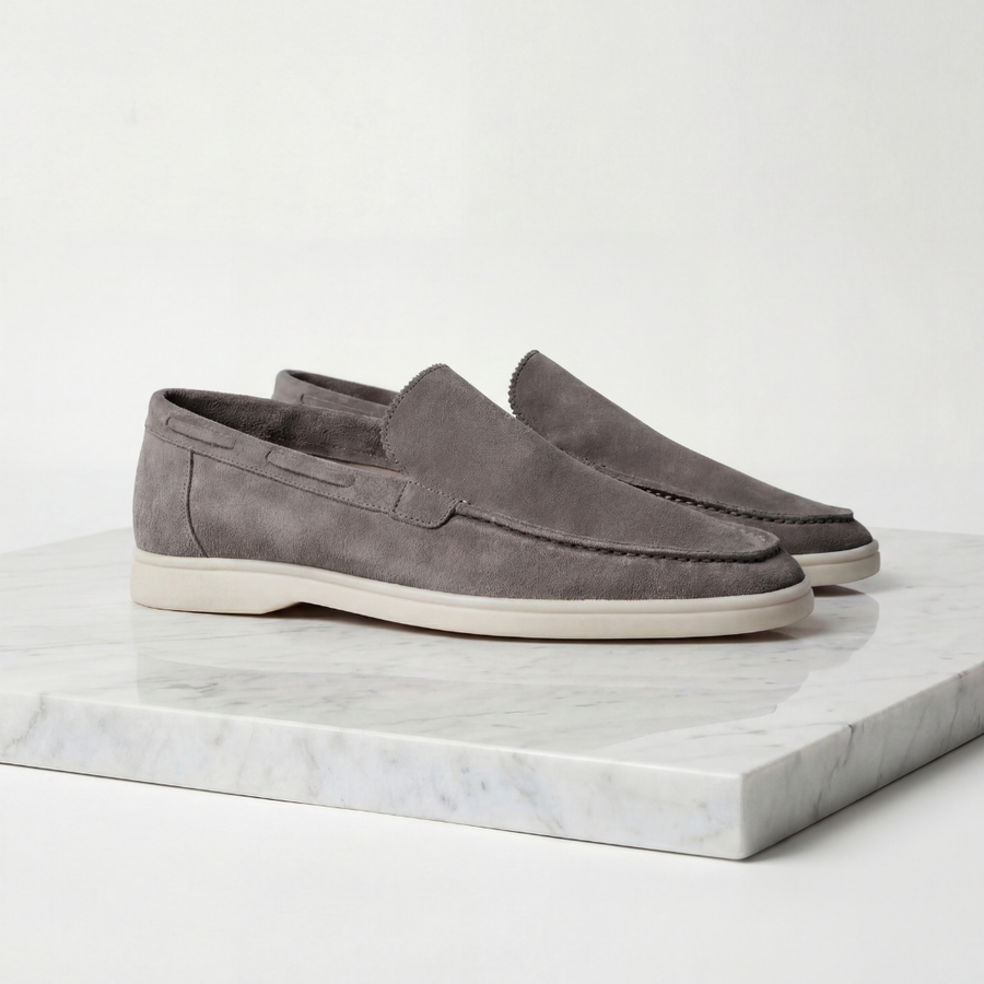 Casual suède loafers Heren
