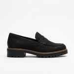Loafers Dames Suede met Dikke Zool
