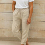 Zomerbroek met elastische tailleband Dames