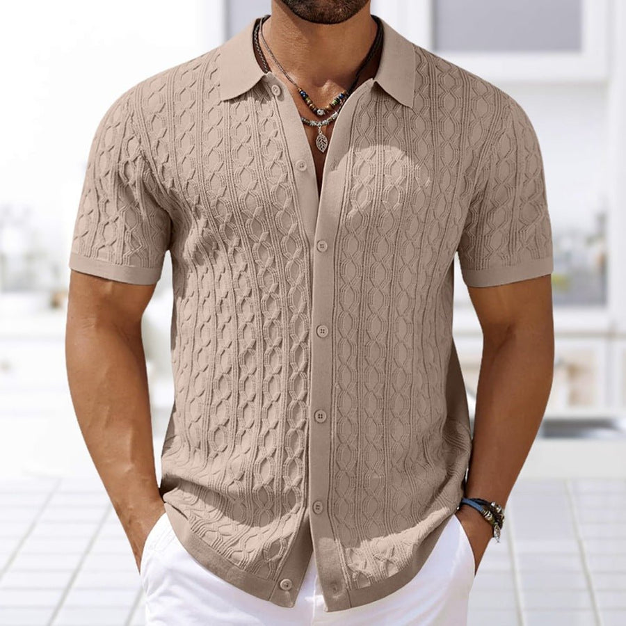 Zomer poloshirt met korte mouwen Heren