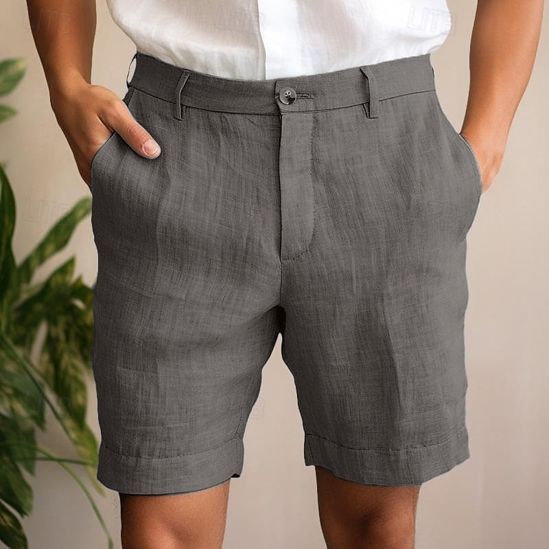 Linnen Korte Broek Heren