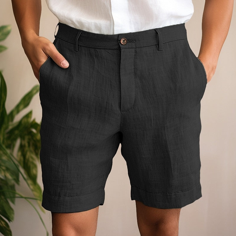 Linnen Korte Broek Heren
