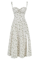 Midi Bodycon Jurk Taille-Accentuerend