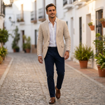 Lichte elegante blazer Heren