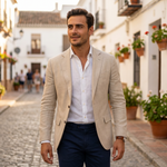 Lichte elegante blazer Heren