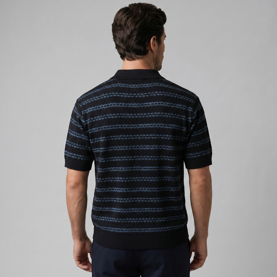Gestreept poloshirt Heren