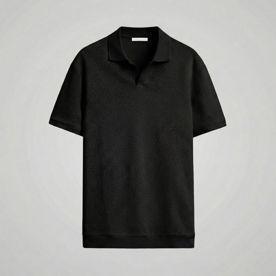 Poloshirt met V-hals Heren