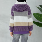 Teddy Vest Dames met Capuchon