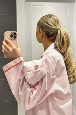 Pyjama Set met Hartjesknopen Dames