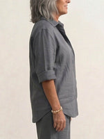 Tweedelige set met overhemd en broek Dames