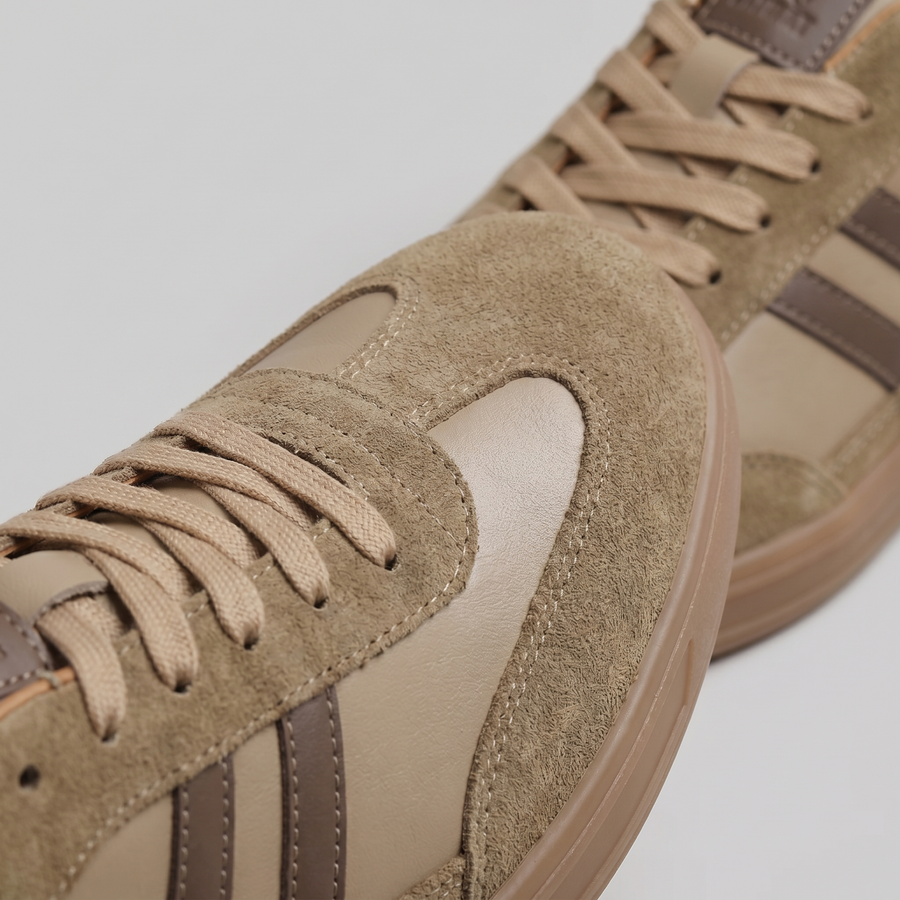 Retro Sneakers met Suede Heren
