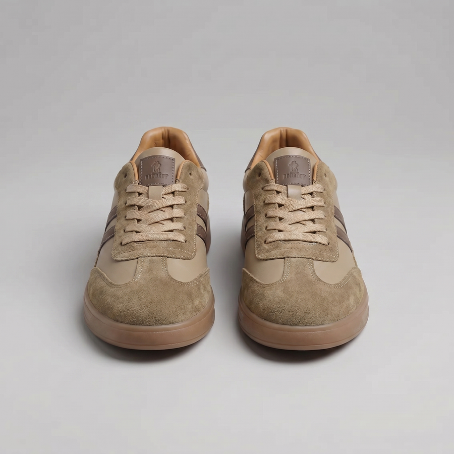 Retro Sneakers met Suede Heren