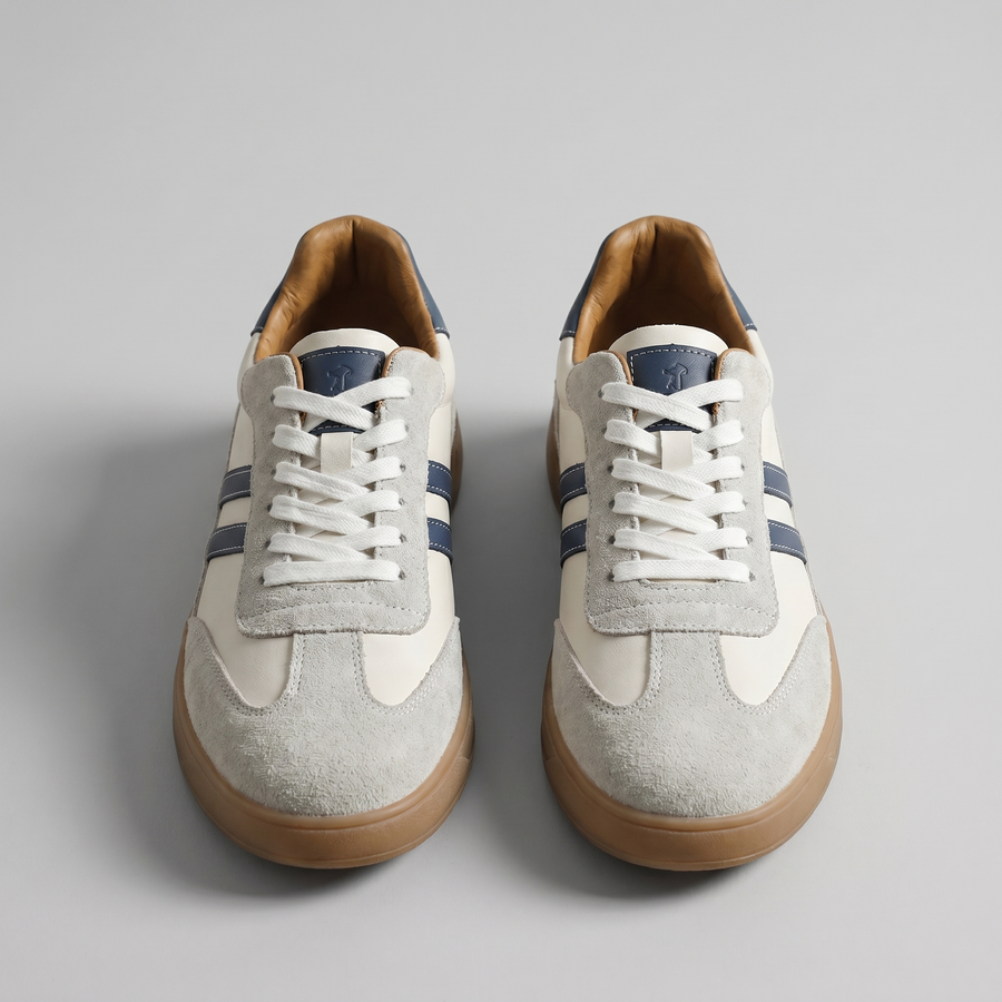 Retro Sneakers met Suede Heren