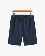 Linnen zomer shorts met elastische taille Heren