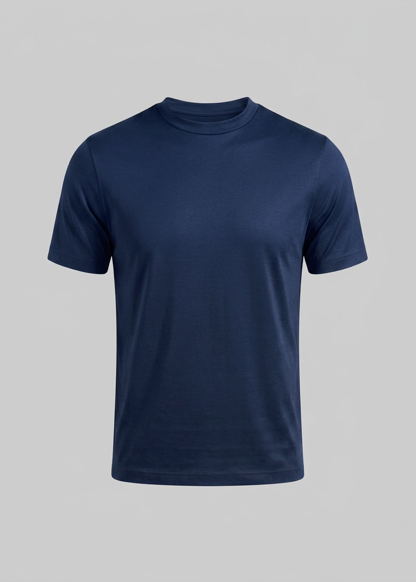 Slim fit T-shirt met ronde hals Heren