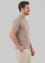 Slim fit T-shirt met ronde hals Heren
