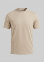 Slim fit T-shirt met ronde hals Heren