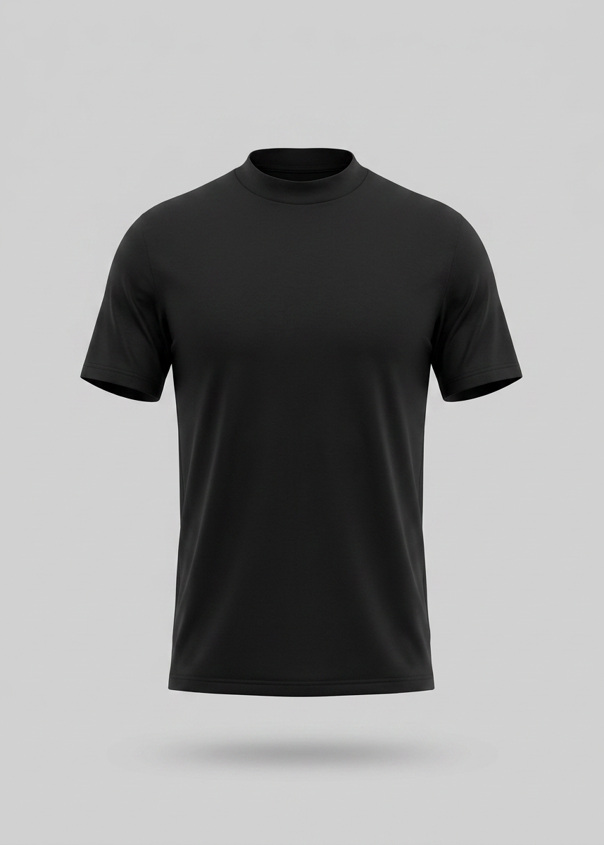 Slim fit T-shirt met ronde hals Heren