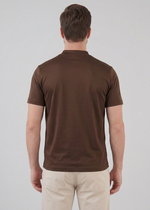 Slim fit T-shirt met ronde hals Heren
