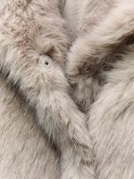 Faux Fur Jas Dames met Reverskraag