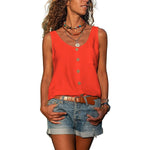 Tanktop met knopen Dames