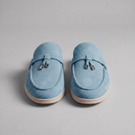 Suede Instap Loafers met Kwastjes Heren
