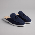Suede Instap Loafers met Kwastjes Heren