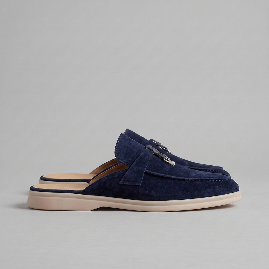 Suede Instap Loafers met Kwastjes Heren