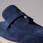Suede Instap Loafers met Kwastjes Heren