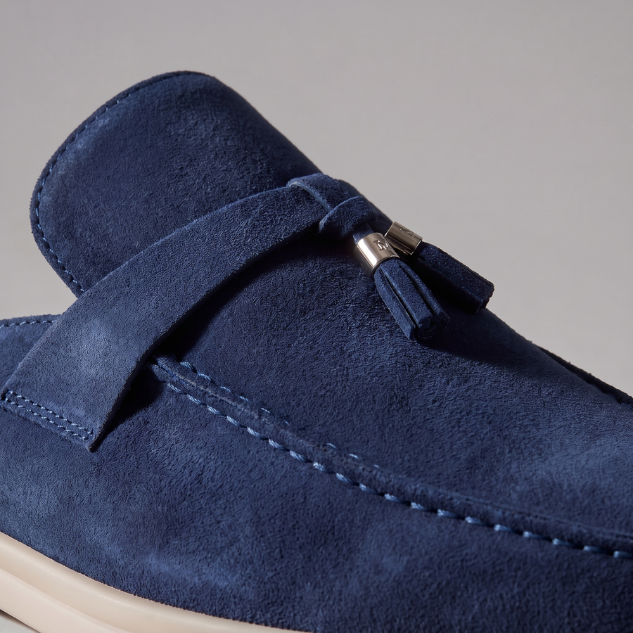 Suede Instap Loafers met Kwastjes Heren